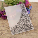 Flower Printed DIY Scrapbooking Plastic Embossing Template Folder Stencils