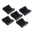 5Pcs Li-ion DIY Battery Plastic Case Holder for 4x3.7V 18650 Battery