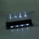 Solar Power LED Doorplate Lamp House Address Number Wall Light Decor Waterproof