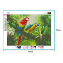 5D DIY Full Drill Diamond Painting 2 Magpies Cross Stitch Embroidery Mosaic