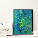 5D DIY Full Drill Diamond Painting Peafowl Cross Stitch Embroidery Mosaic