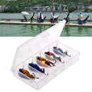5Pcs 1.5g 3cm Wobbler Crankbait Mini Fly Fishing Cranks Lure Baits 10