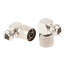 2pcs/lot N Male Plug to N Female Jack Right Angle RF Coaxial Adapter ConnectJ Kw