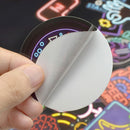 50Pcs neon light style cute stickers for suitcase laptop guitar cool doodle ES
