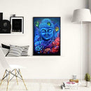 5D DIY Full Drill Diamond Painting Blue Buddha Cross Stitch Embroidery Kits