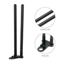 Carp Fishing Aluminium Alloy Snag Bars Ears Black For Bite Windproof Alarms G0R3