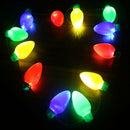 LED Christmas Lights Necklace Light Up Bulb Wedding Party Celebration Decor Lamp