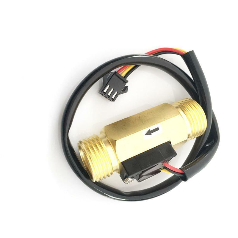 G3/4'' DN20 Copper Hall Effect Water Flow Sensor Flow Meter Pro AU D T0K4