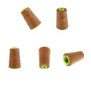 5 Spools 40S/2 Polyester Thread Kit Multi-purpose for Machine Sewing Machine