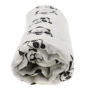 Cotton Lange New born Swaddle Blanket Sleeping bag 110 cm x 110 cm - Panda