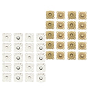 20 Sets Sew In Magnetic Bag Clasps for Craft Clothing Bag DIY Crafts 18 mm