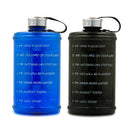Water Bottle Reusable Drinking Jug Cup Outdoor Bike Sports 2.2L Blue