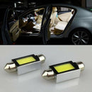 36mm DC 12V 4W 6000K Car COB LED License Plate Lightest