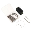 71pcs/set T Pins C Needles Wig Sewing Cord Holding Hair Extender Wig Block- OZ