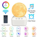 7 Color Night Light White Noise Sound Machine Baby Toddler Kids Easy Sleep Aid
