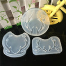 Elk Antler Crystal Epoxy Glue Ab Gel Silicone Mold Diy Mobile Phone Jewelry Z5Q5
