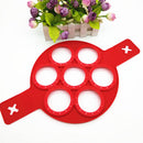 Pancake Flippin Mold Silicone Nonstick Baking Waffle Egg Cake Form New
