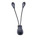 Mini Flexible Lamp with 4 LEDs Black Plastic Reading lamp Desk Lamp Plastic U7E7