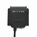 USB 3.0 to 2.5" SATA Hard Drive Adapter Cable-SATA to USB 3.0 Converter-Black ZD