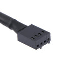 2pcs 4 Pin PWM Connector Case Fan Extension Power Cable for Compure CPUB.kz