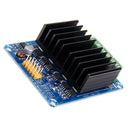 Hot DC 30A 12V Double DC Motor Driver H-Bridge Reversible for Smart Car