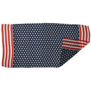 Fashion Long Soft Wrap Lady Shawl American USA Flag Chiffon Long Scarf Scar