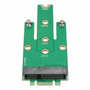 5X(Msata Mini PCI-E 3.0 Ssd To Ngff M.2 B Key Sata Interface Adapter Card O2T3)