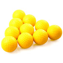 10pcs Yellow Indoor Training Aid Practice Sports Elastic PU Foam Balls Hot
