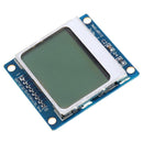 84x48 LCD Module Blue Backlight Adapter PCB 5110 LCD For Arduino  Z
