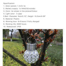3X Solar Ball Garden Hang Outdoor Landscape Color Change LED Lamp Walkway TGK