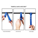 Buckle Wrap Straps Motorcycle Tie Downs Soft Loops Rope Handlebar Strap