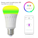 E27 7W Smart LED Bulb Lamp Voice APP Remote Dimmable Compatible IOS Android
