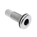 3/5 Inch Stainless Steel Covered Thru-Hull Bilge Pump Hose Fitting for Boat