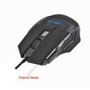 2500DPI LED Optical USB Wired Gaming Mouse 7 Buttons Gamer Computer Mice Black&M