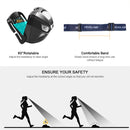 LED Headlamp Motion Sensor Rechargeable Adjustable Headlight Night Ourdoor Sport