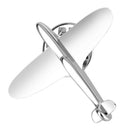 Novelty Brooch Collar Pin Aircraft Button Badge Pin Airplane Design for Jacket