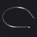 10pcs 6mm Blank Plain Metal Headbands Hair Band Hair Accessories DIY Craft