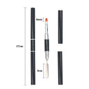 Double-head Manicure Tip Builder Pen Nail Art Glue Brush Phototherapy Pen