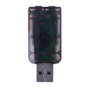 Mini USB2.0 Port Analog 6.1 CH External Sound Card Audio Adapter for PC