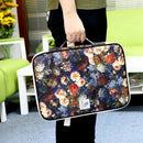 Multi-Function A4 File Bag Waterproof Travel Office Zipper Storage Bag Suit T8W7