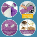 2 Microfibre Mops for Floor Wash Broom Pack Replacement warranty valid for  E2X2
