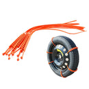 10pcs Winter Anti-skid Chains Snow Mud Wheel Tyre Straps for Winter Driving