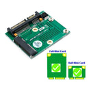 Mini PCI-E Msata SSD to 2.5 Inch SATA Adapter Converter Card Module Board