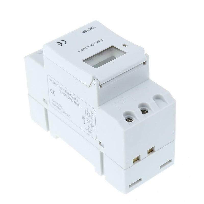 Electronic Weekly Programmable Digital Switch Relay Timer Controller(12V) A