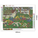 5D DIY Square Full Drill Diamond Painting Cross Stitch Art Kit (Scenery08)