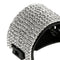 2Pack Blingbling Hair Grip Claw Clip Womens Teethed