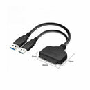 SATA Extension Cable Hard Drive Adapter Converter USB 3.0 to 2.5 High Qual DNN