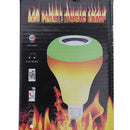 E27 LED Wireless Bluetooth Flame Music Bulb Speaker Light RGB Bulb Lamp
