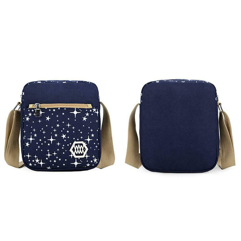 Girl Canvas Shoulder School Bag Backpack Travel Satchel Rucksack Handbag