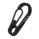 2pcs Carabiner Clip Snap Hook Keychain Keyring O9X6